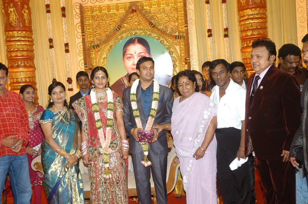 Actor Radharavi son wedding reception stills | Picture 40902